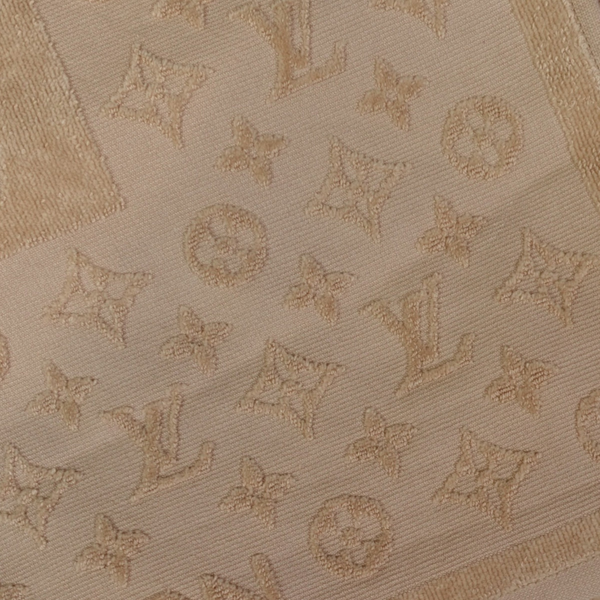 Louis Vuitton Monogram Beach Towel in Beige