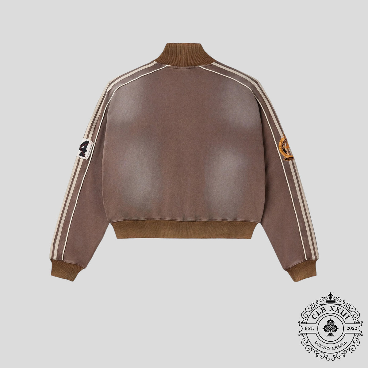 Vale Forever Olympia Berlin Zip Up in Brown