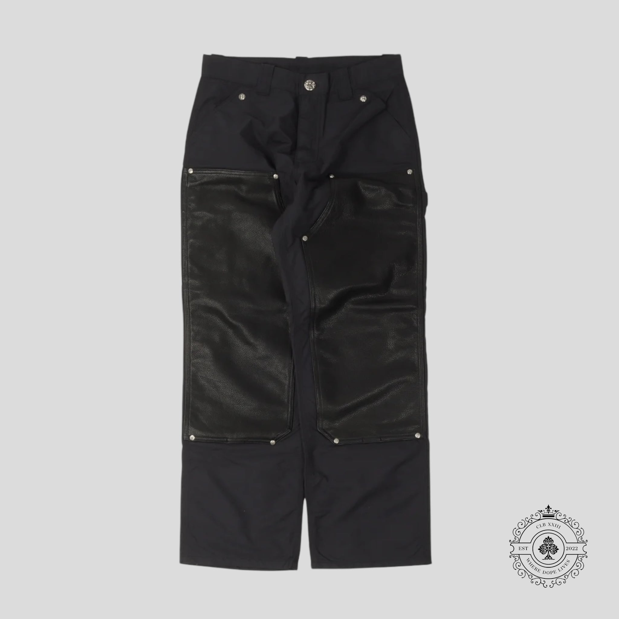 Chrome Hearts Hard Labor Double Knee Carpenter Pants