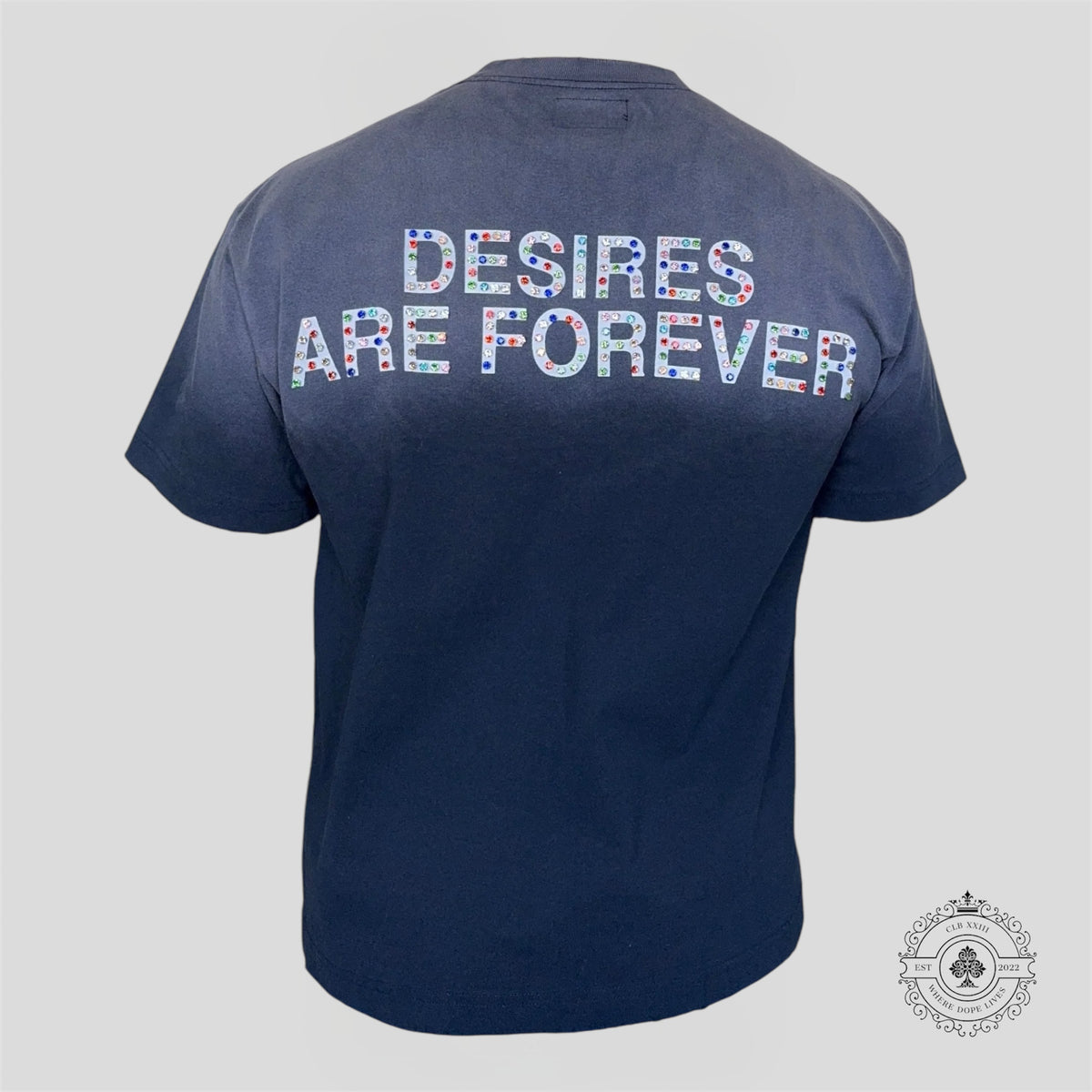 Matière De Désirs Gems Tee In Navy