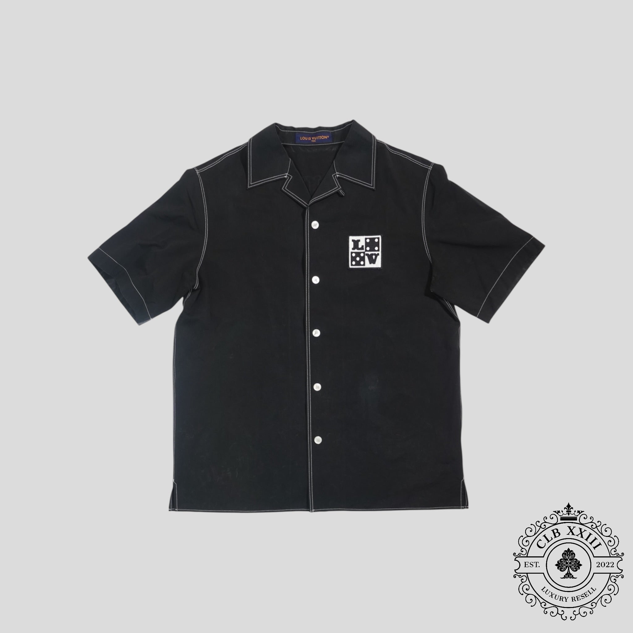 Louis Vuitton Button Up Shirt in Black