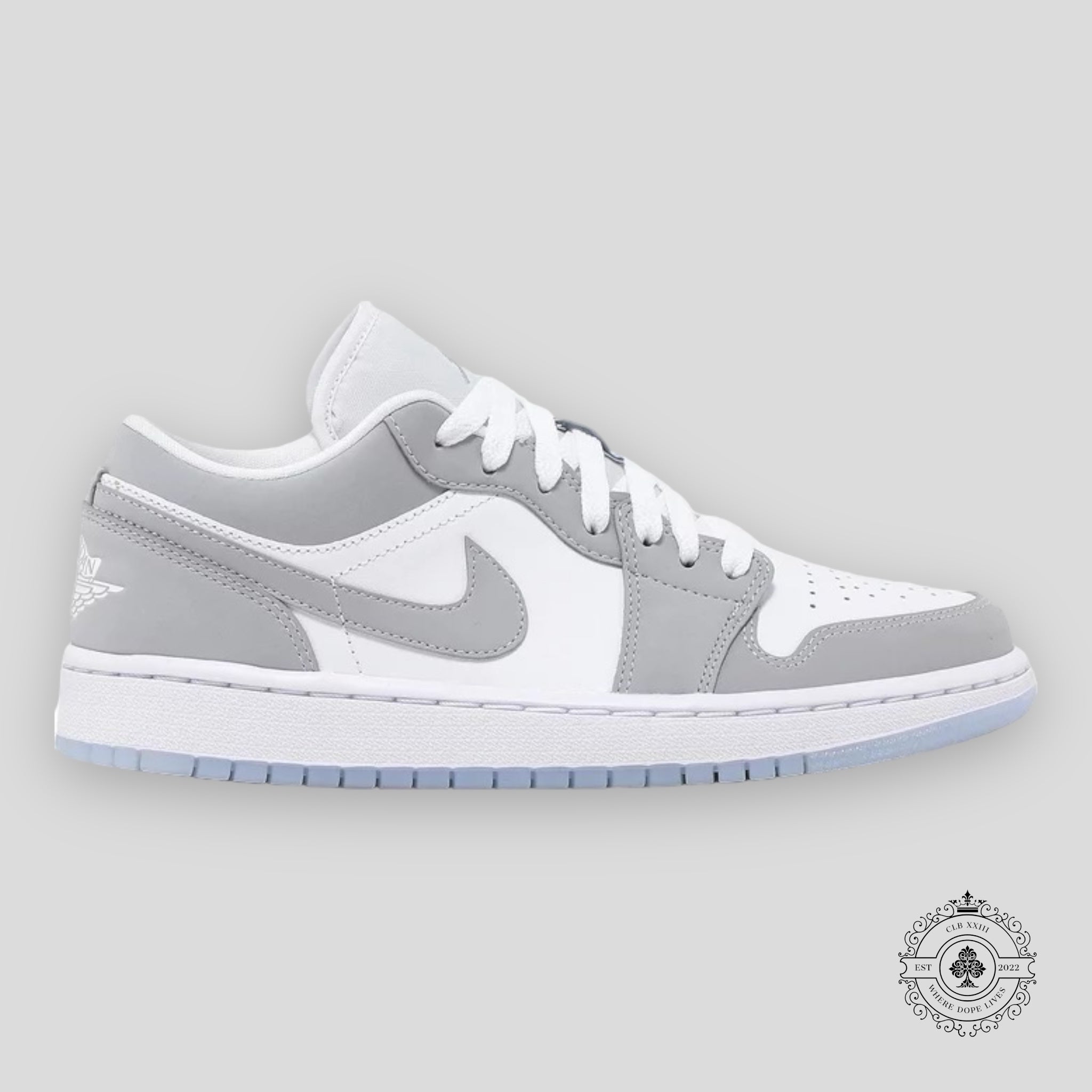 Air Jordan 1 Low (W) Wolf Grey