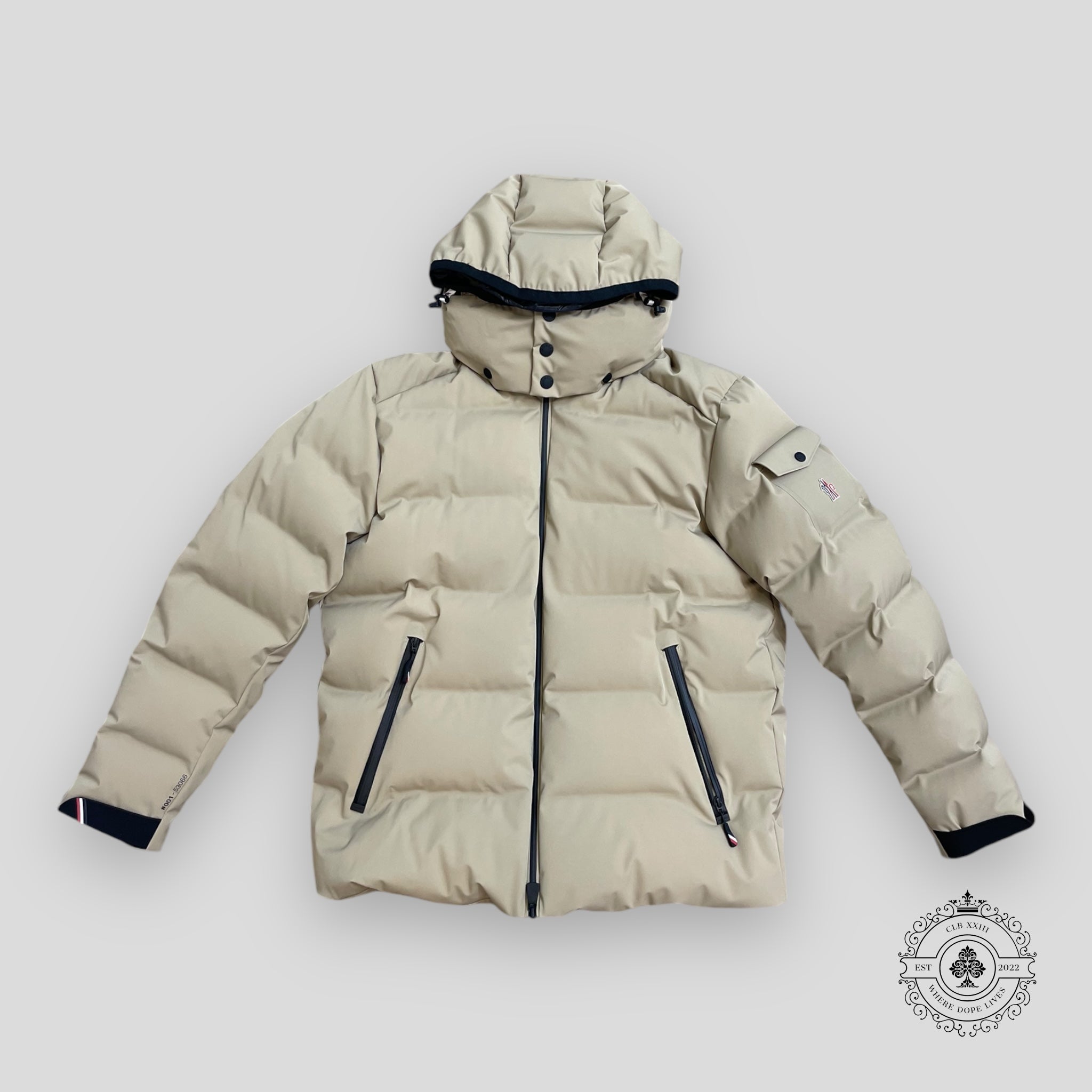 Moncler Grenoble Montgetech Down Jacket in Beige