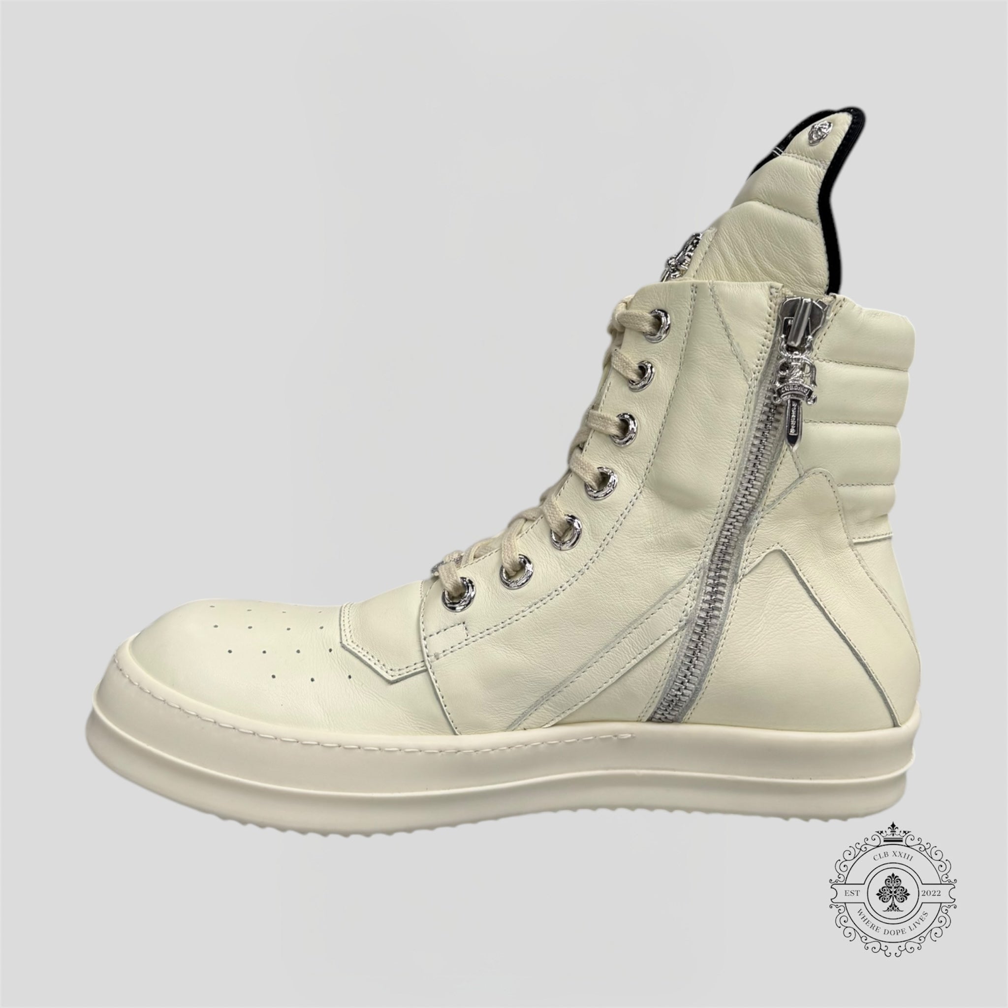 Chrome Hearts Rick Owen Geobasket Sneakers