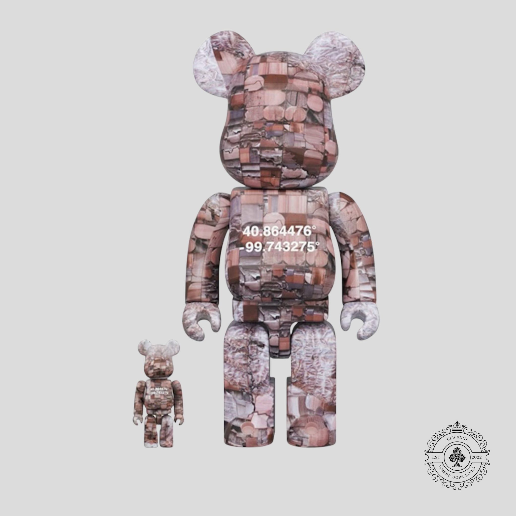 Bearbrick x Benjamin Grant (Overview) Nebraska 100% & 400% Set