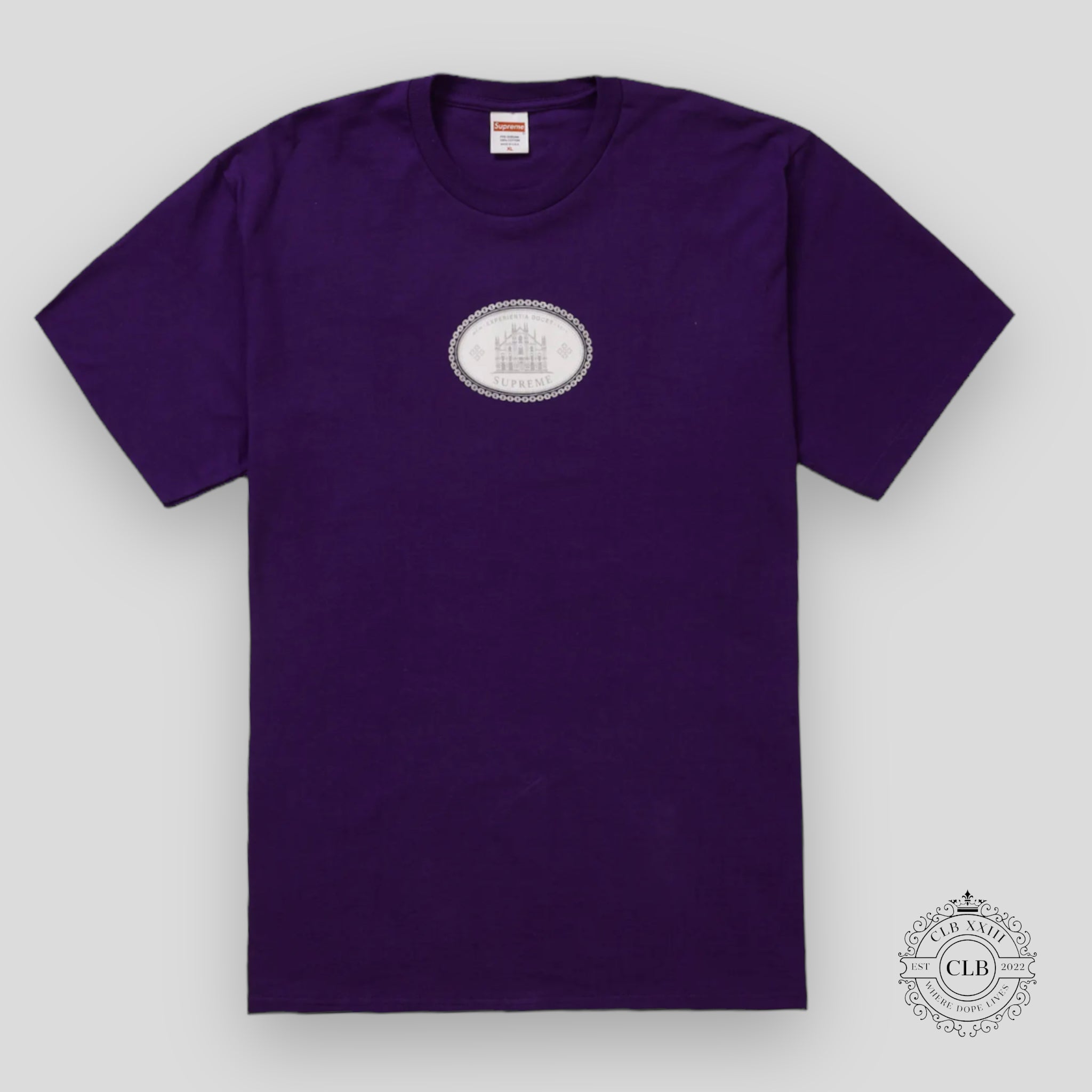 SUPREME EXPERIENTIA TEE - PURPLE