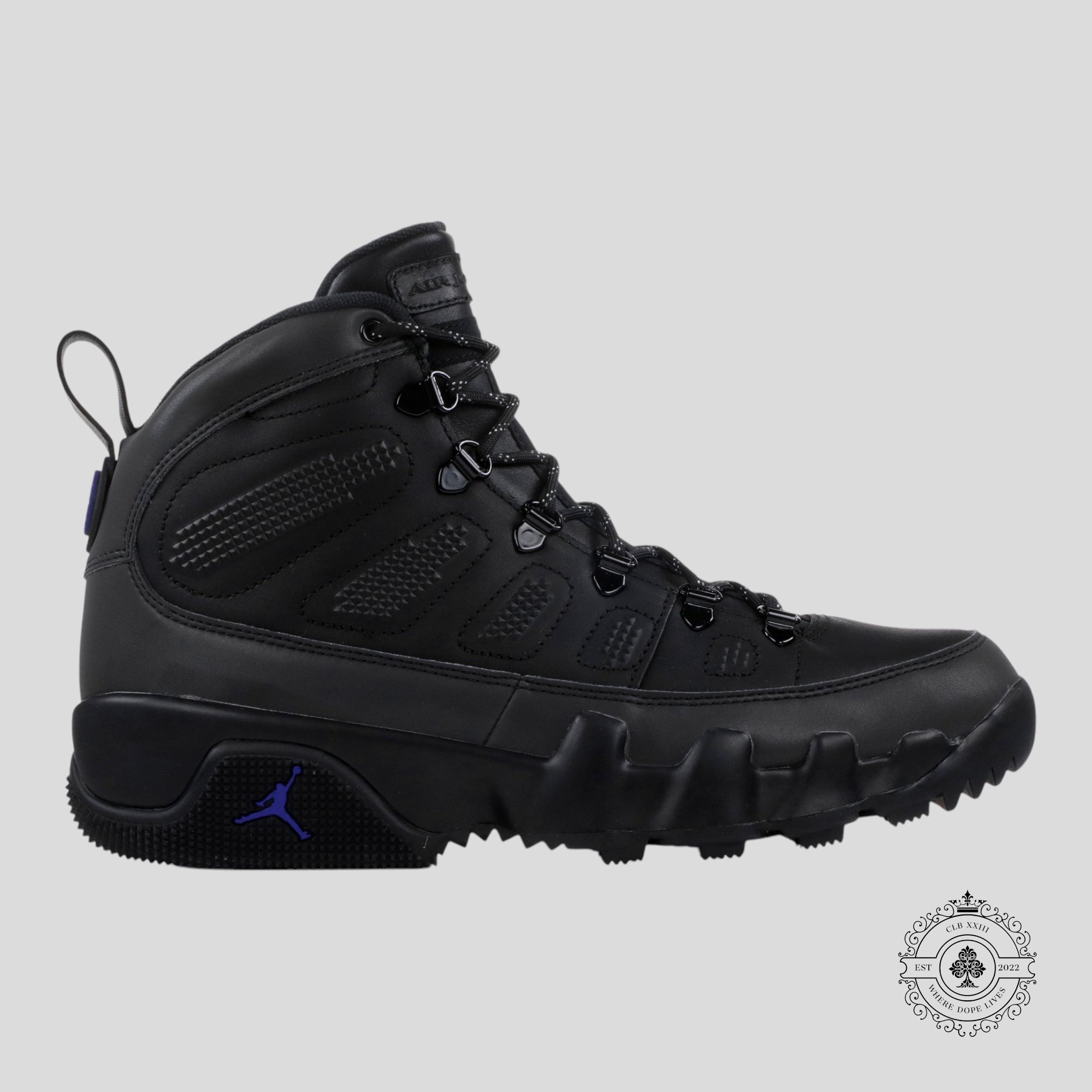 Air Jordan 9 Retro Boot Black Concord