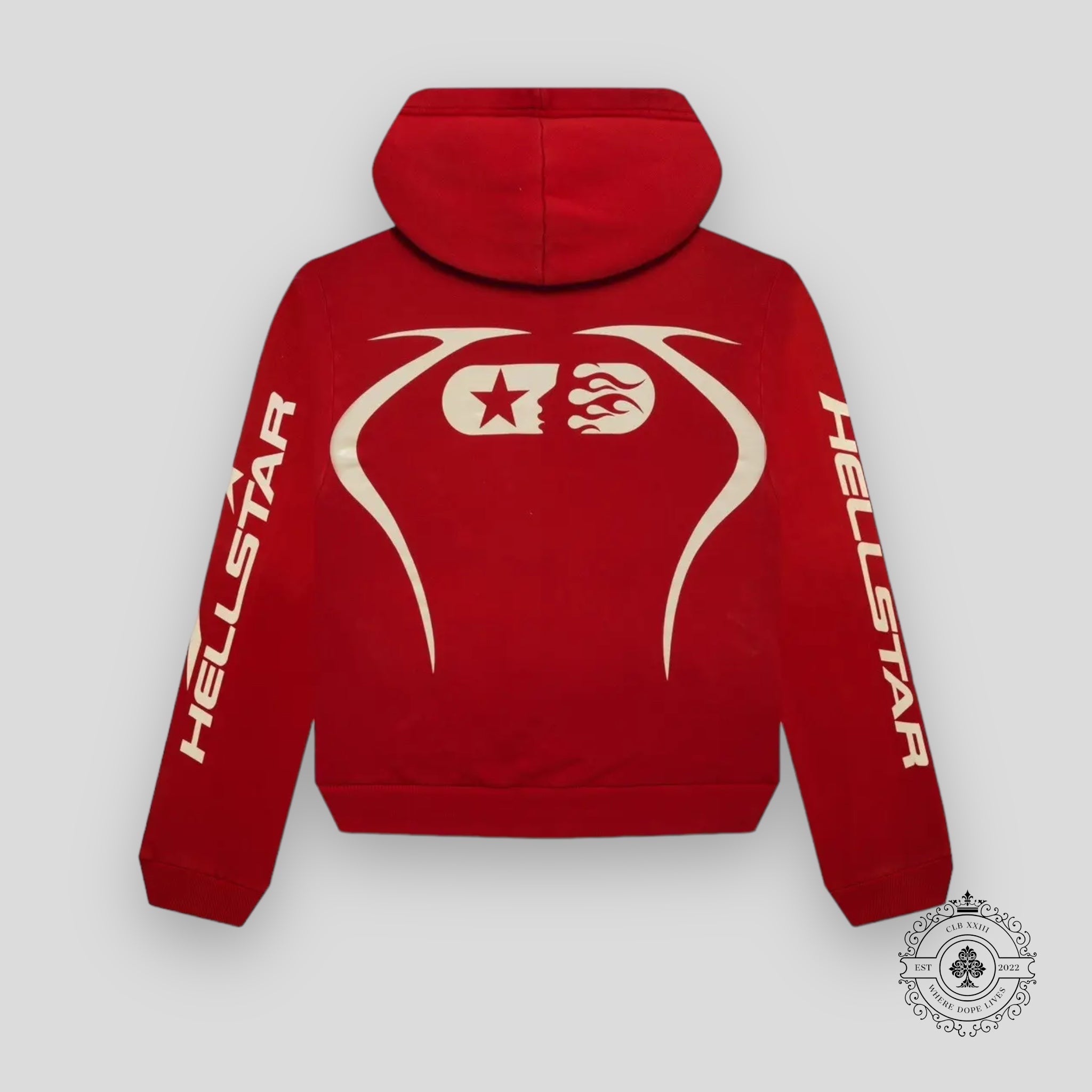 Hellstar Sports Hoodie in Red