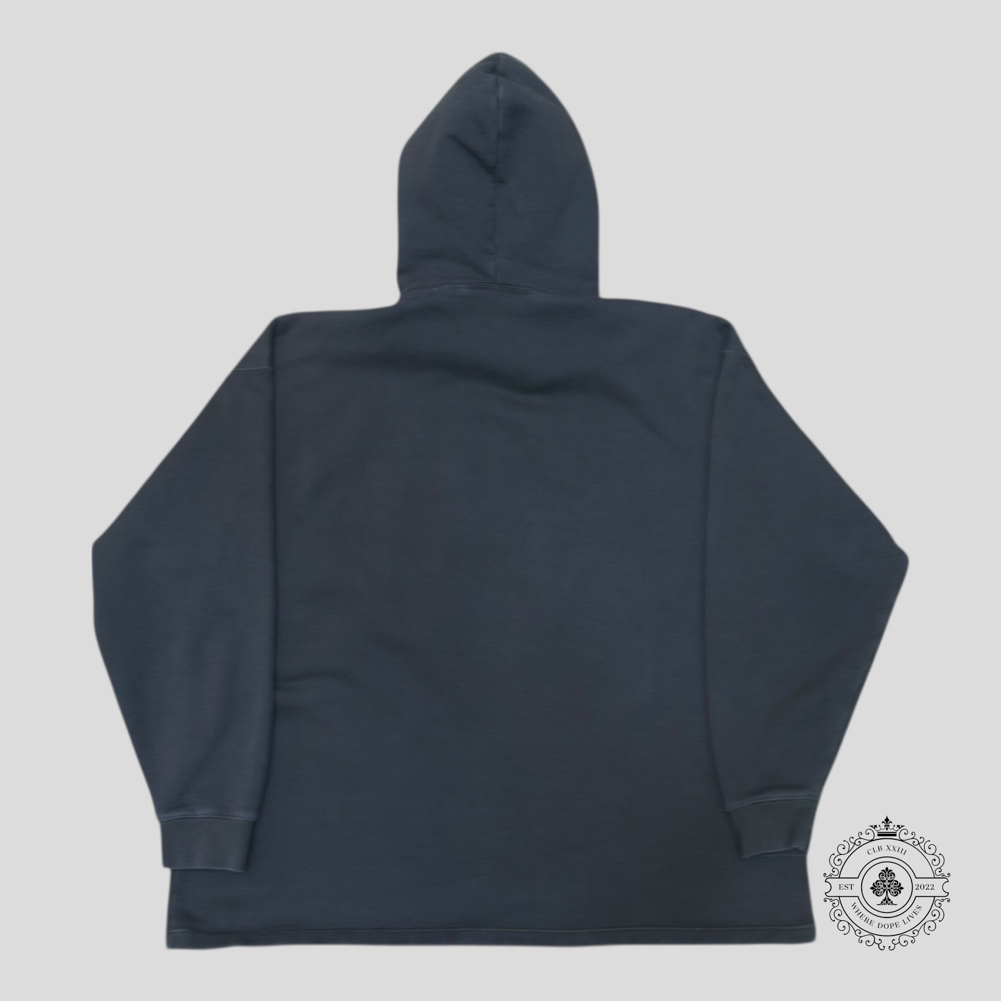 Fear of God Essentials Relaxed Hoodie in Off Black - Preowned