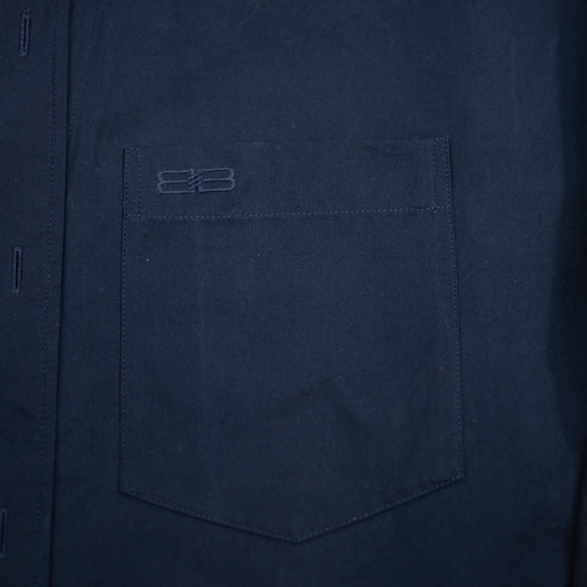 Balenciaga Layered Jersey Overshirt in Blue