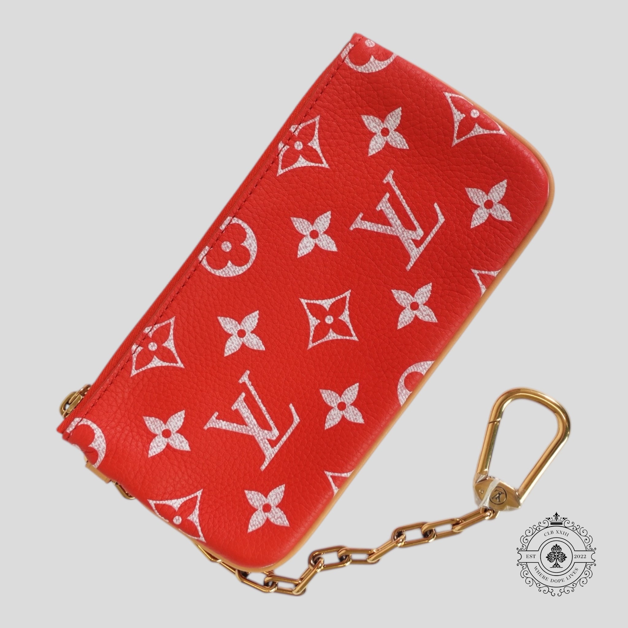 Louis Vuitton P9 Speedy Bandouliere 40 in Red