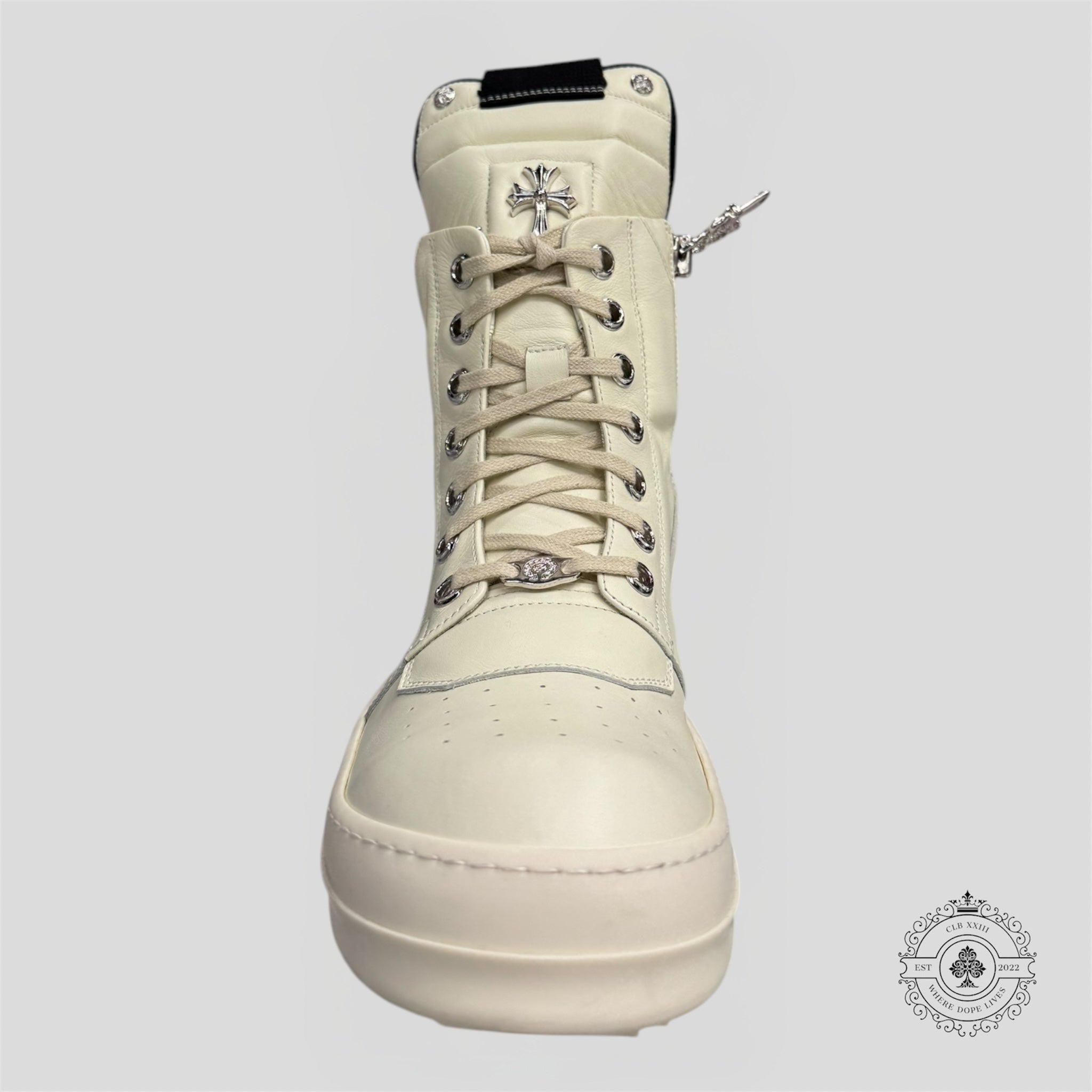 Chrome Hearts Rick Owen Geobasket Sneakers