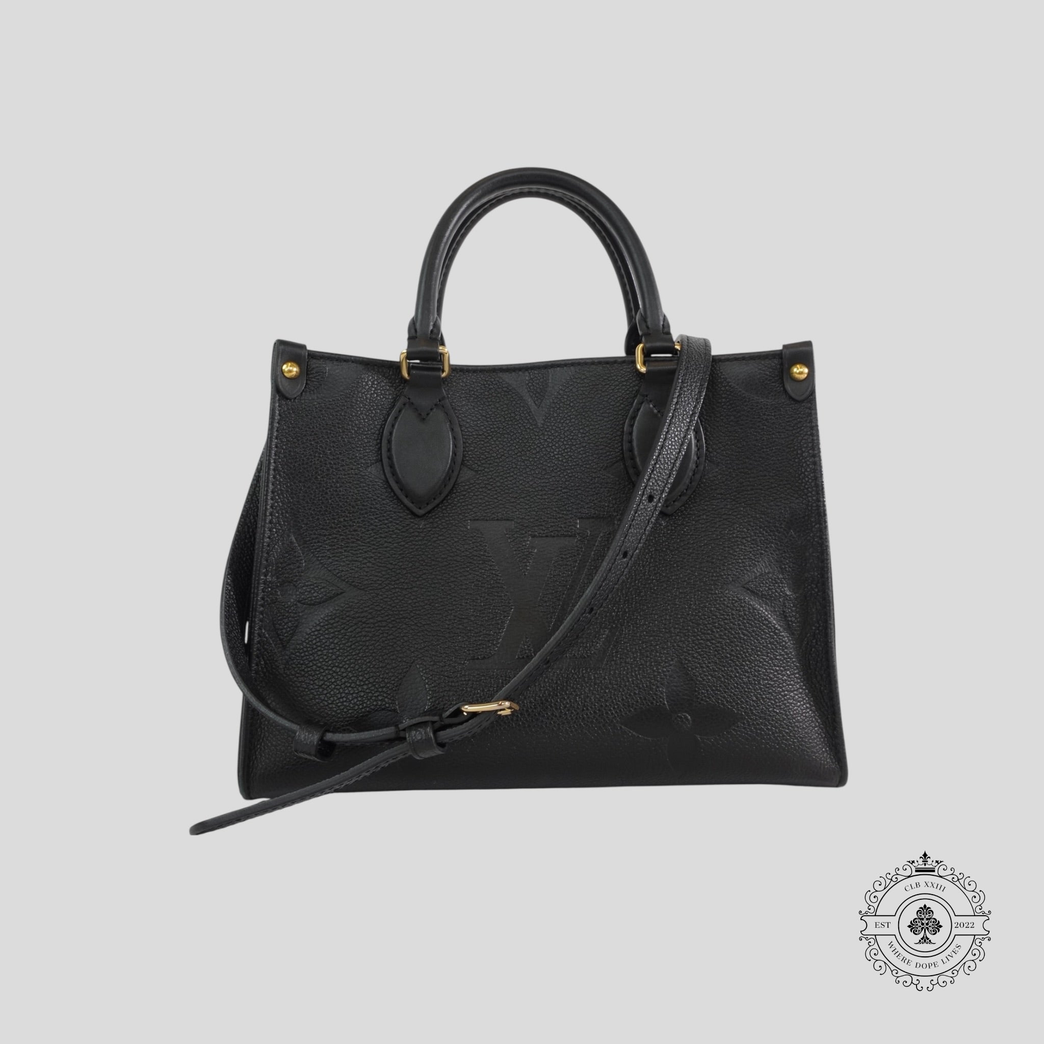 Louis Vuitton Empreinte Onthego PM in Black