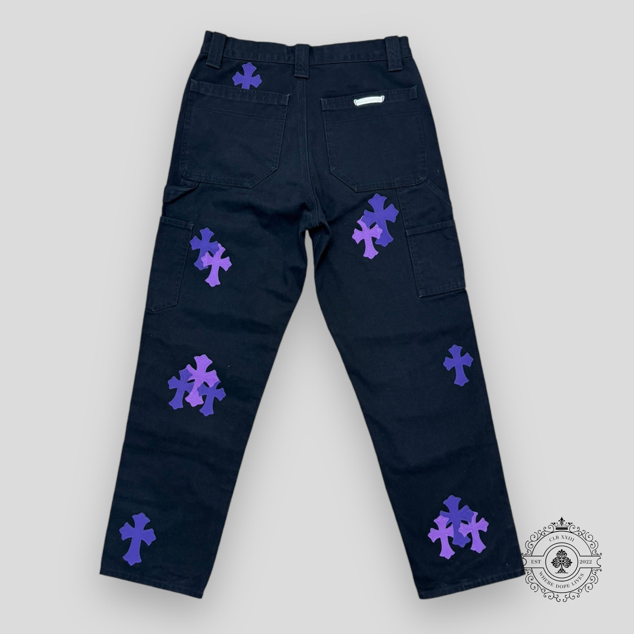 Chrome Hearts Double Knee Carpenter Pants