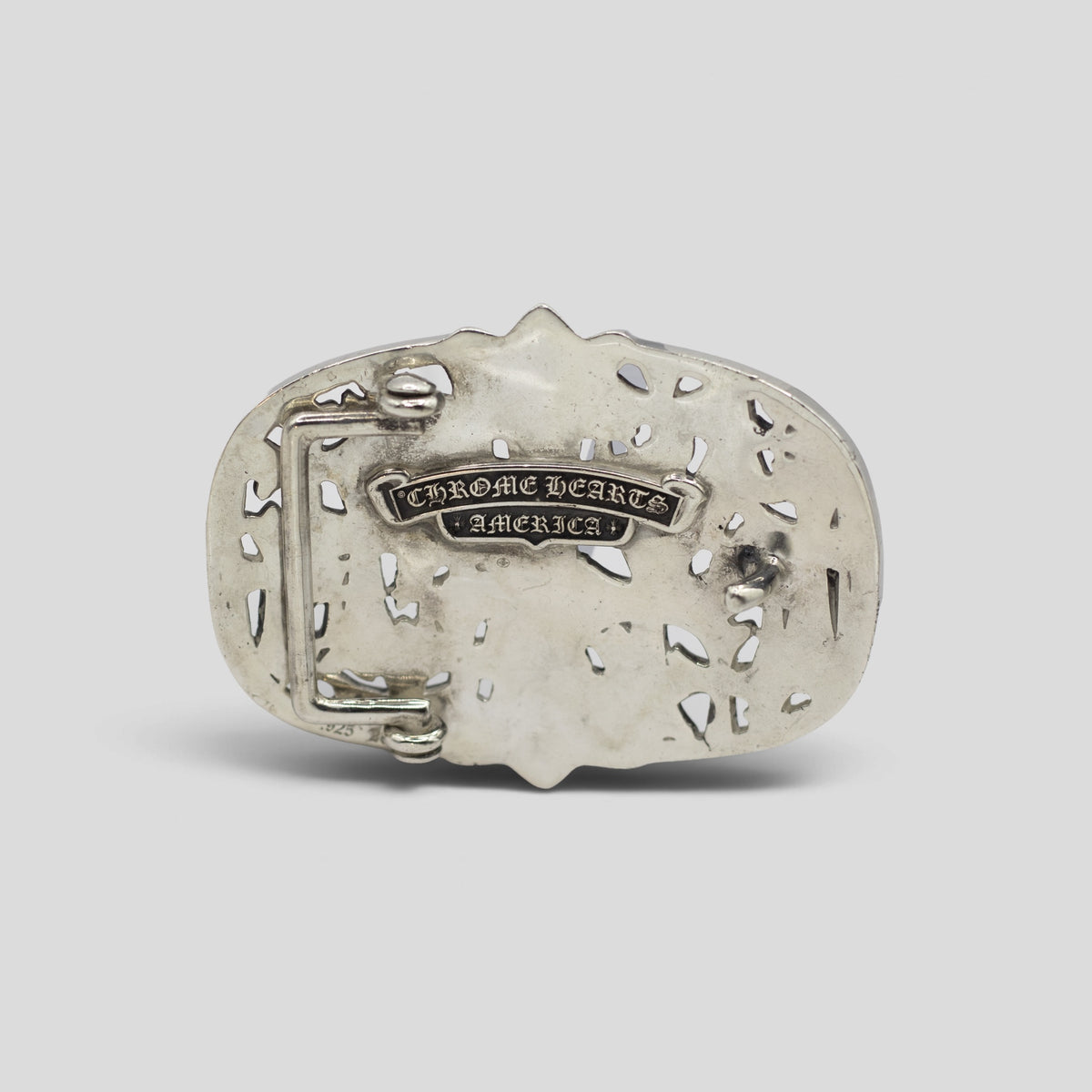 Chrome Hearts Cemetery Cross Belt Buckle