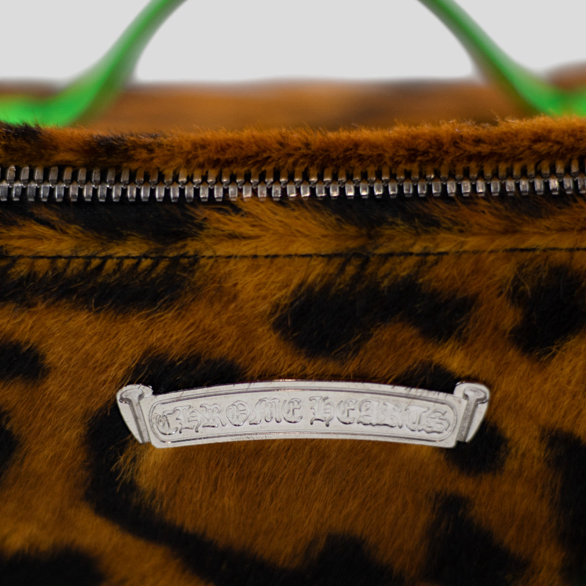 Chrome Hearts Cheetah Print Jewelry Case