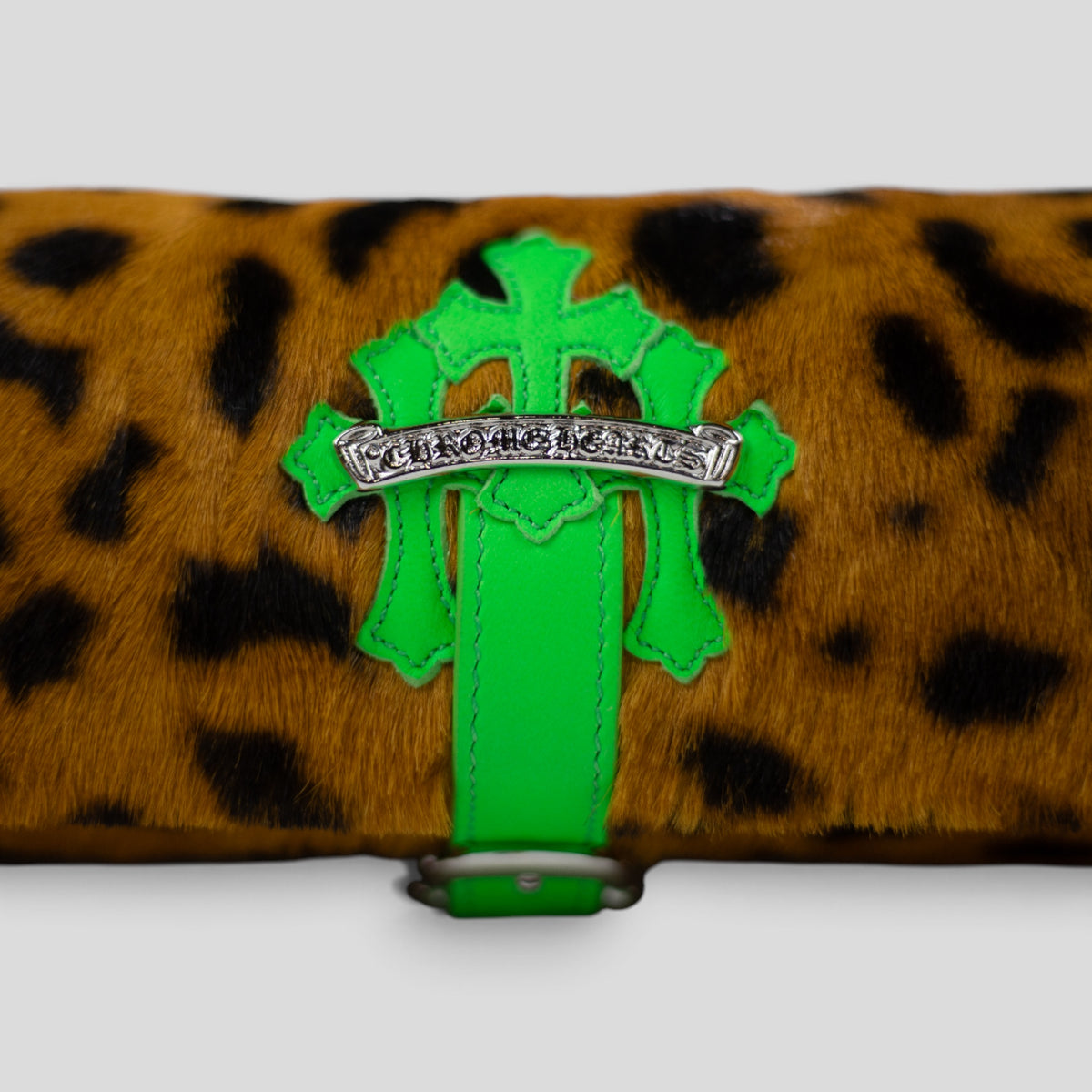 Chrome Hearts Cheetah Print Watch Roll