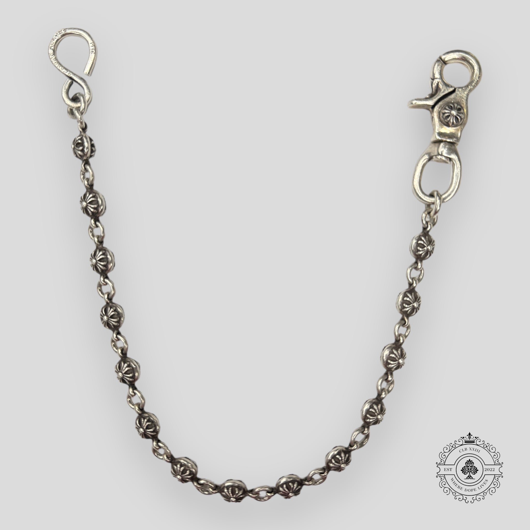 Chrome Hearts Cross Ball Wallet Chain