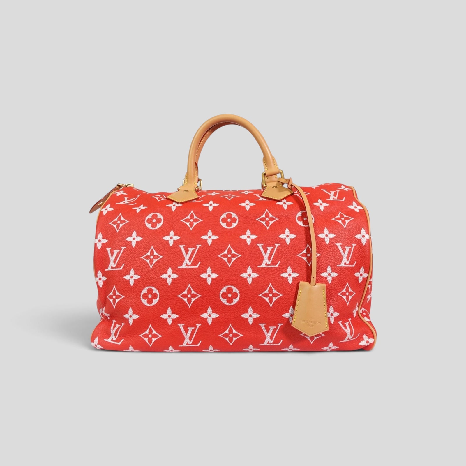 Louis Vuitton Speedy P9 Bandouliere 40 in Red