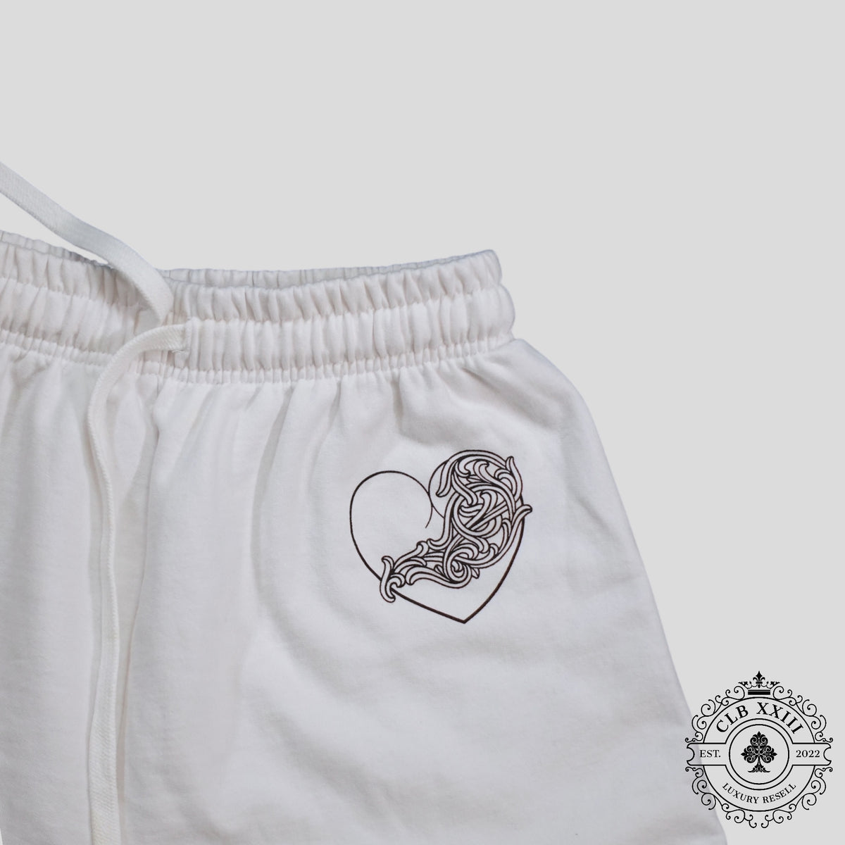 Chrome Hearts Deadly Doll Sweatpants in White