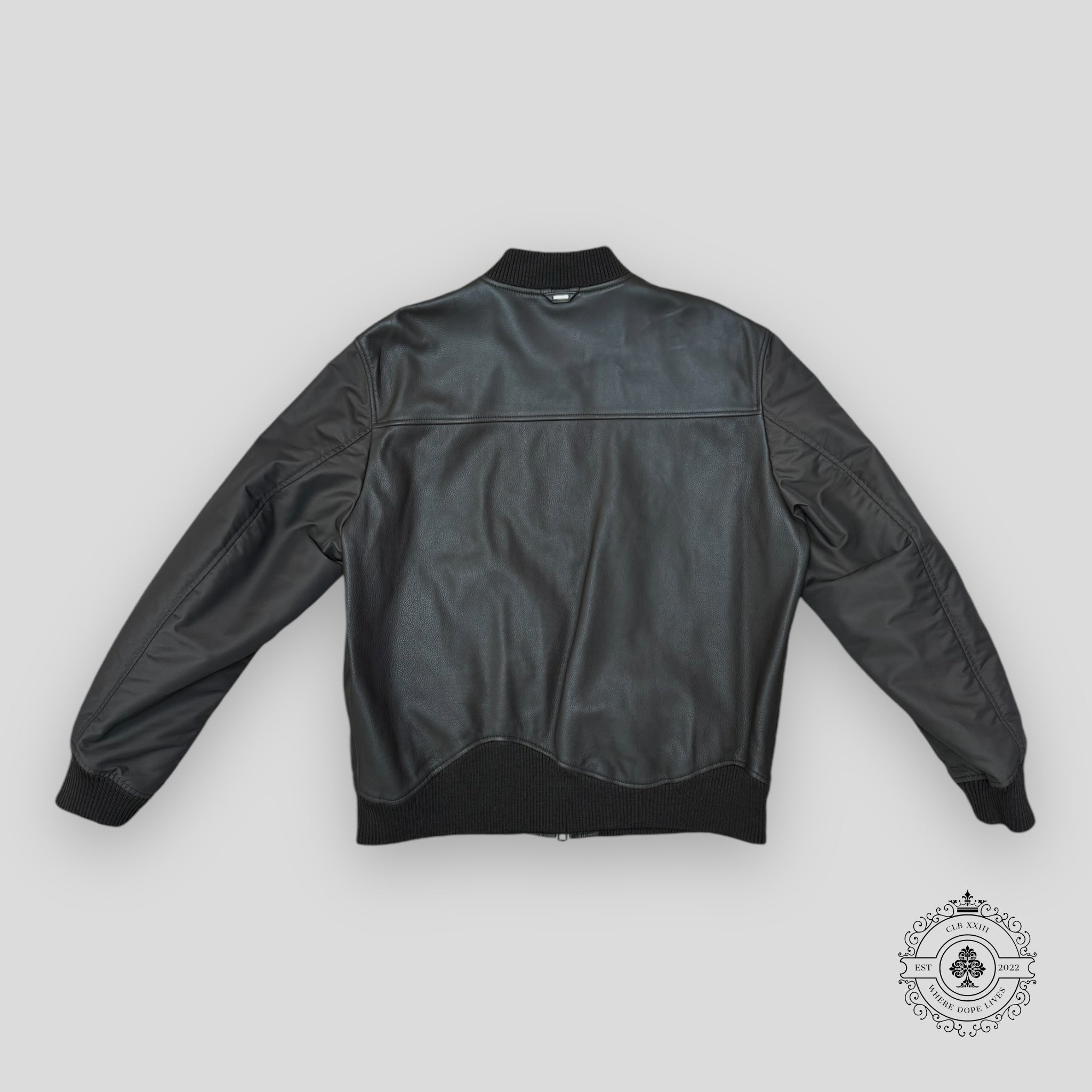 Louis Vuitton Reversible Leather Nylon Blouson in Brown