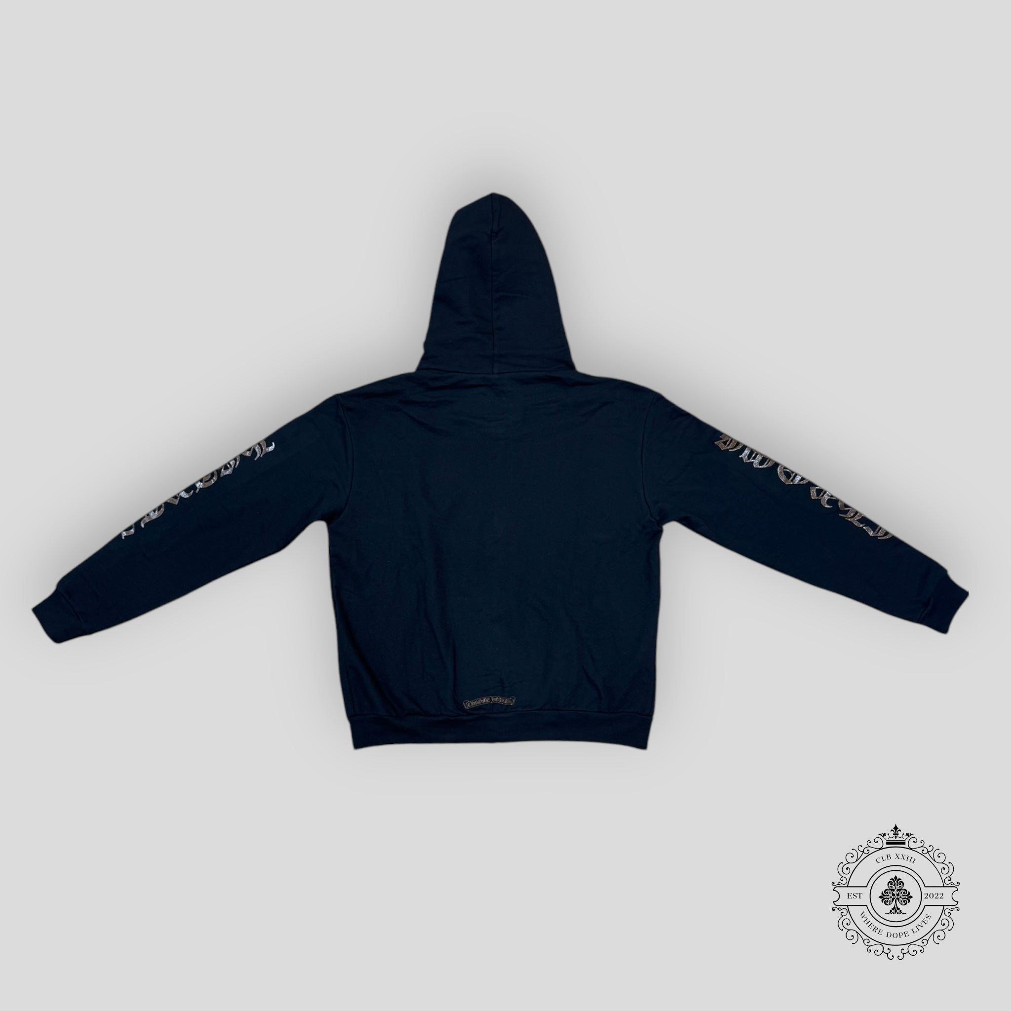 Chrome Hearts 1988 Zip Up Hoodie in Black
