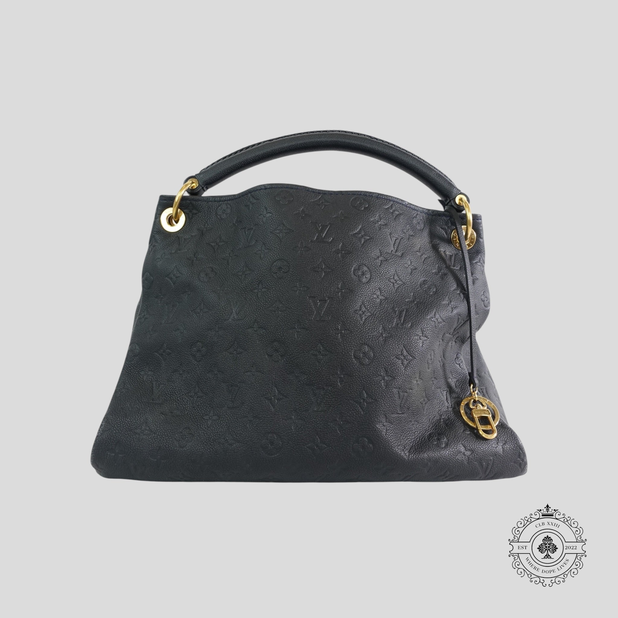 Louis Vuitton Empreinte Artsy MM Bag in Navy
