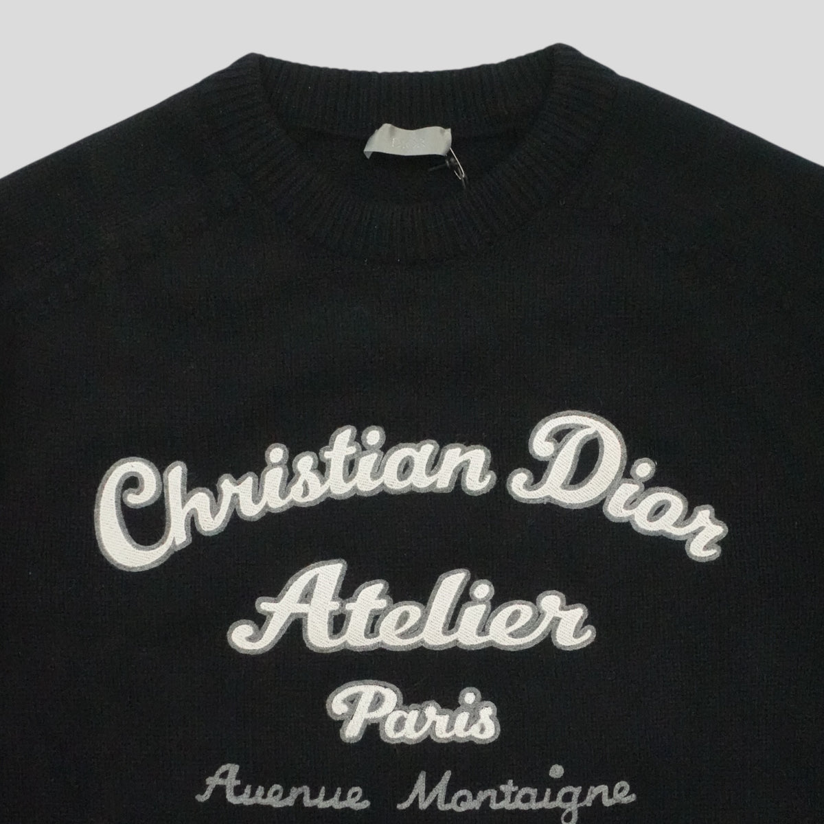 Dior "Christian Dior Atelier" Sweater in Black