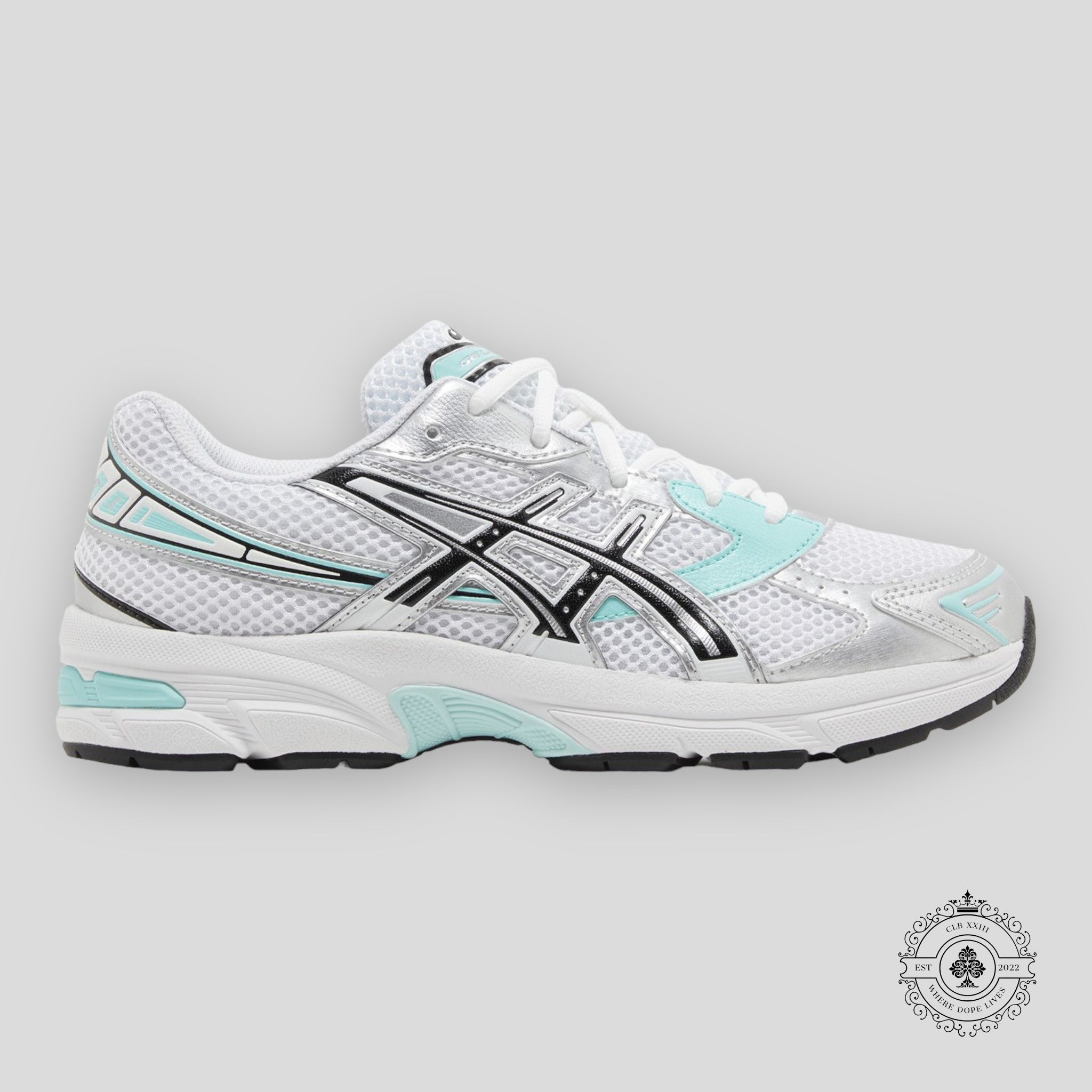 Asics Gel-1130 GS White Aqua