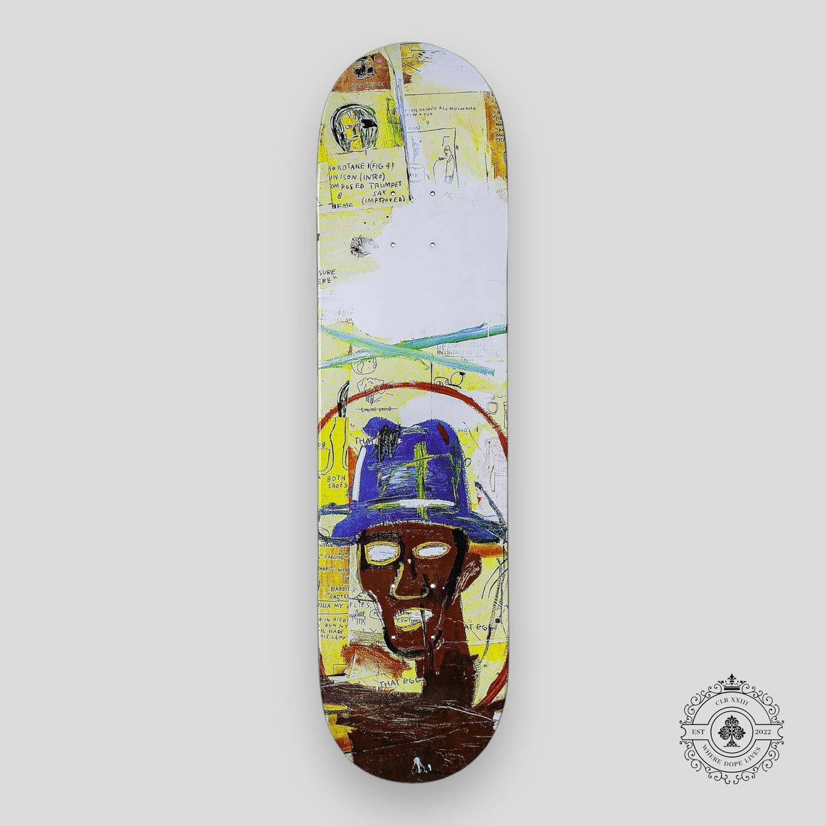 Jean-Michel Basquiat Toxic Skateboard Deck