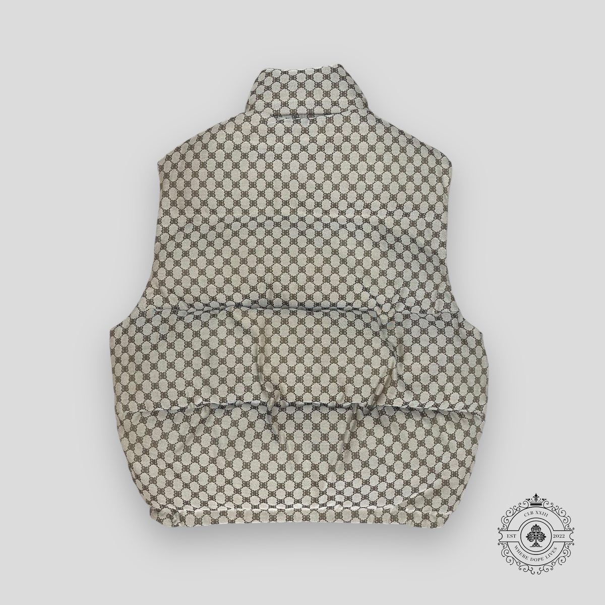 Gucci X Balenciaga The Hacket Vest in Brown