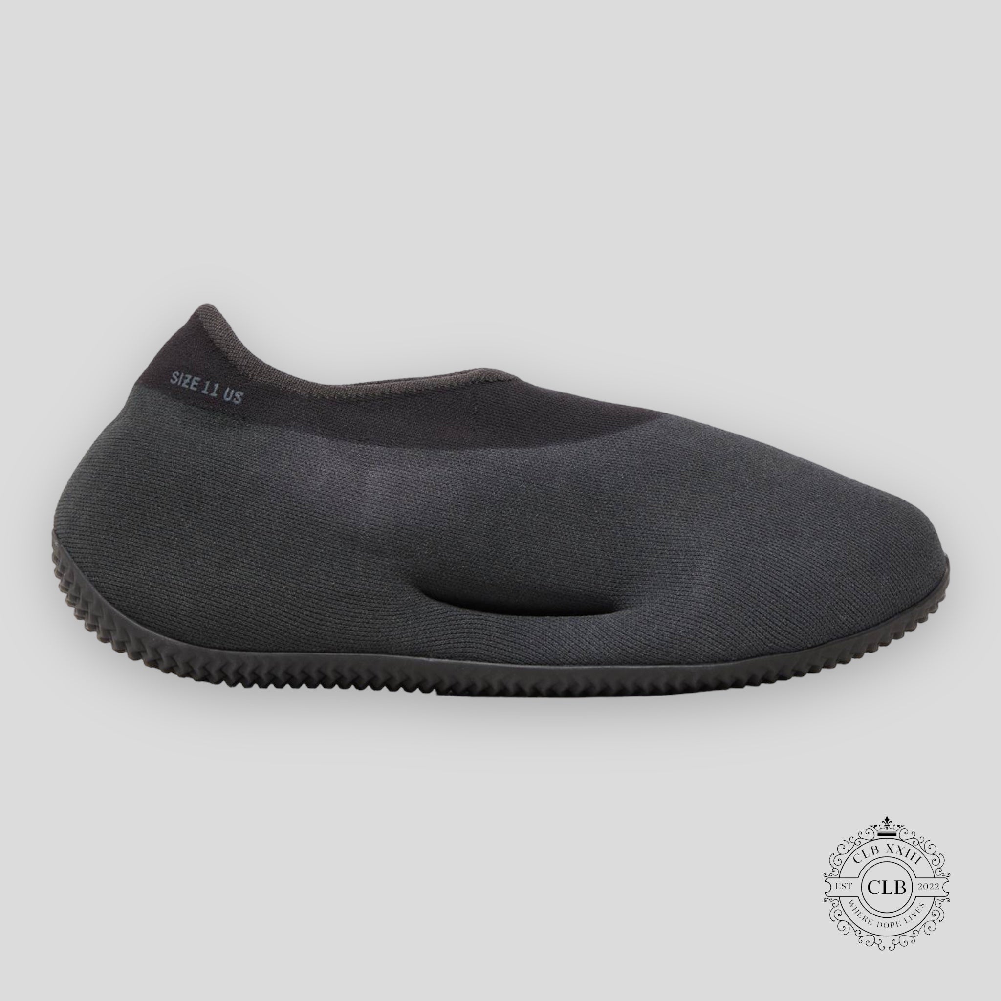 Adidas Yeezy Knit Runner Shoe in Fade Onyx