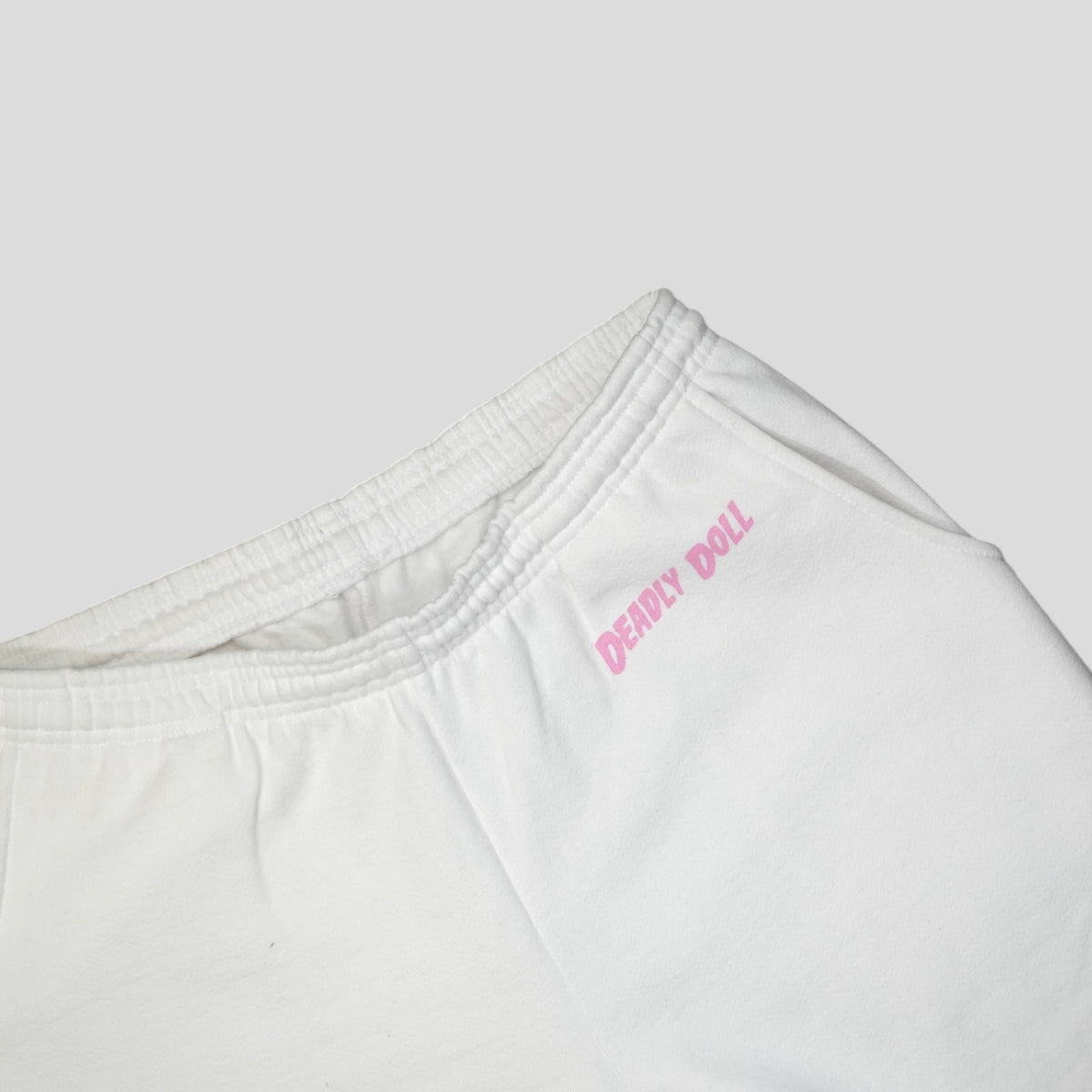 Chrome Hearts Deadly Doll Sweatpants in White