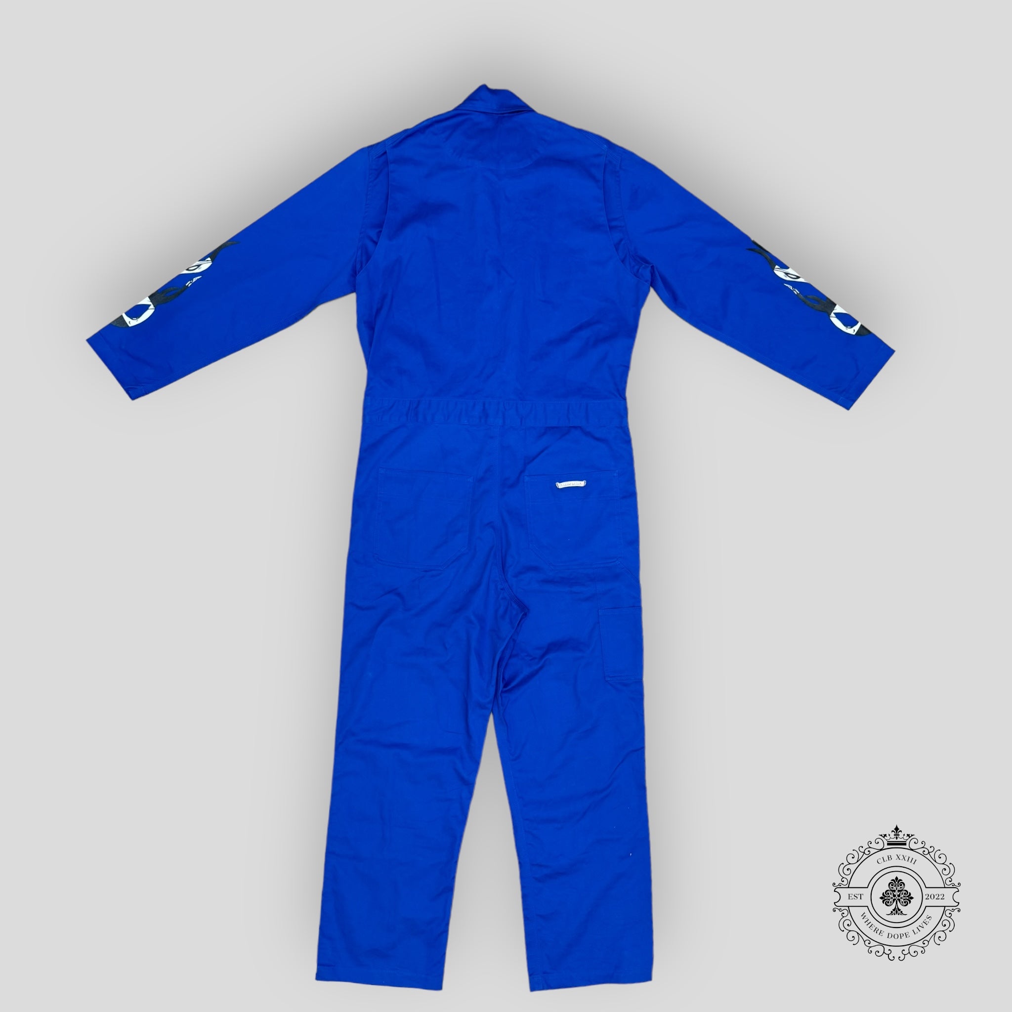 Chrome Hearts Matty Boy Jumpsuit in Blue