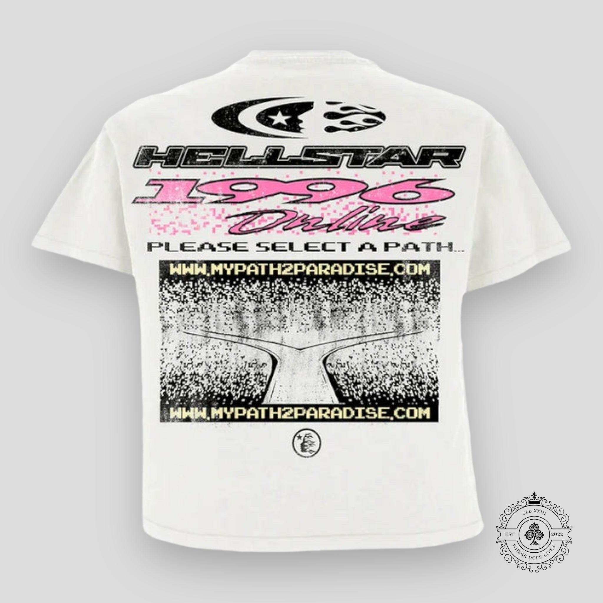 Hellstar Pixel T-Shirt in White
