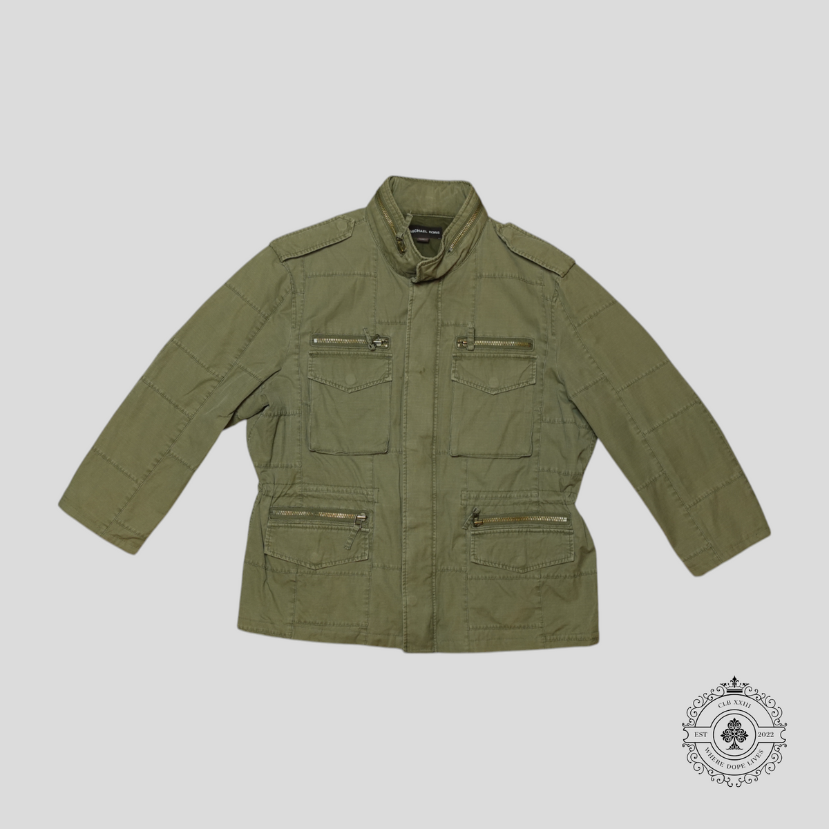 Michael Kors Field Jacket in Green