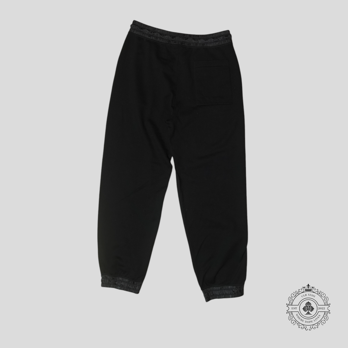 Louis Vuitton Monogram Hem Technical Pants in Black