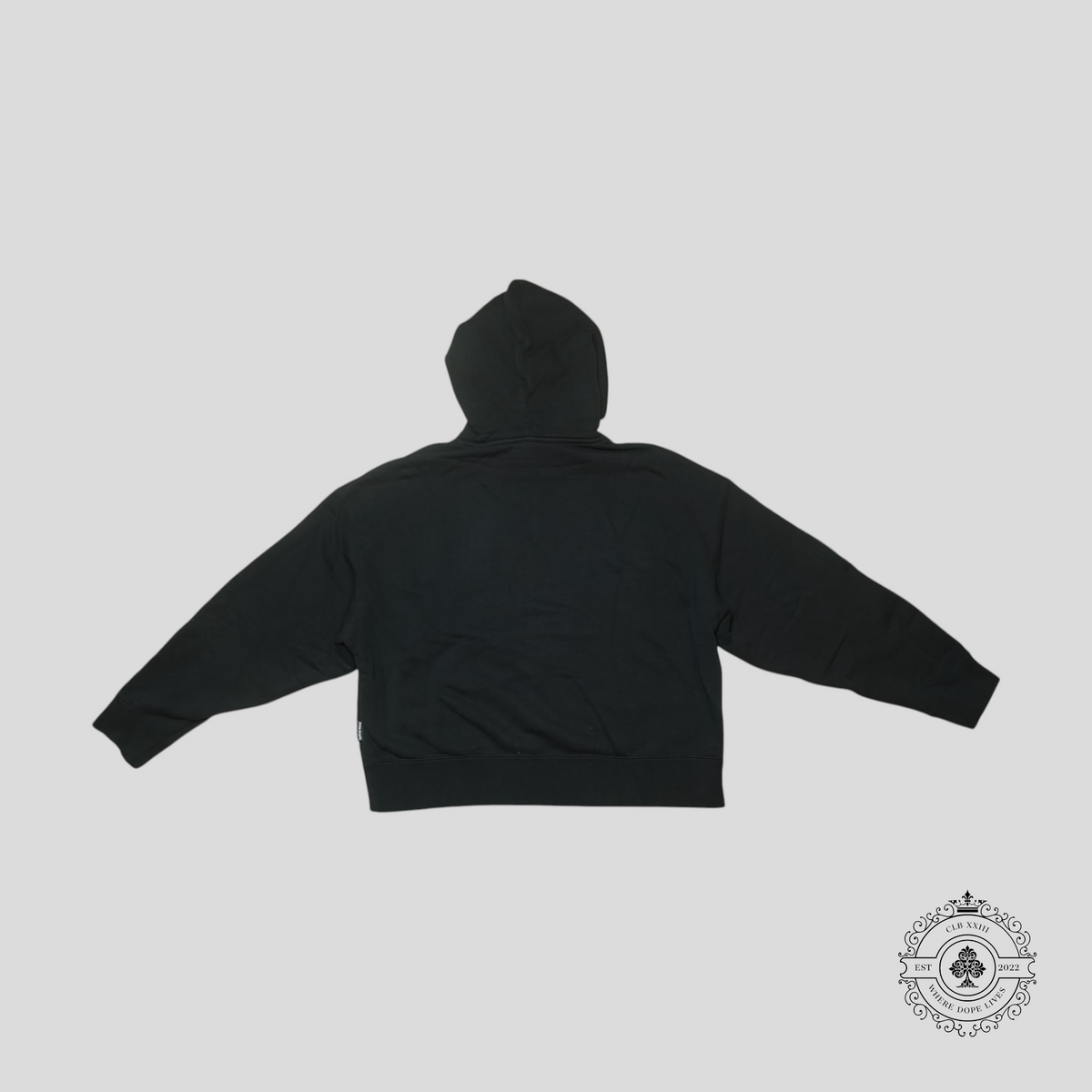Palm Angels Classic Logo Hoodie in Black