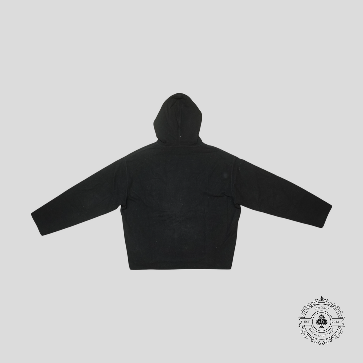 Louis Vuitton Wool Cashmere Blend Hoodie in Black
