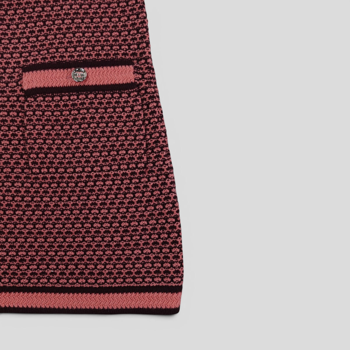 Chanel Cashmere Knitted Dress in Pink