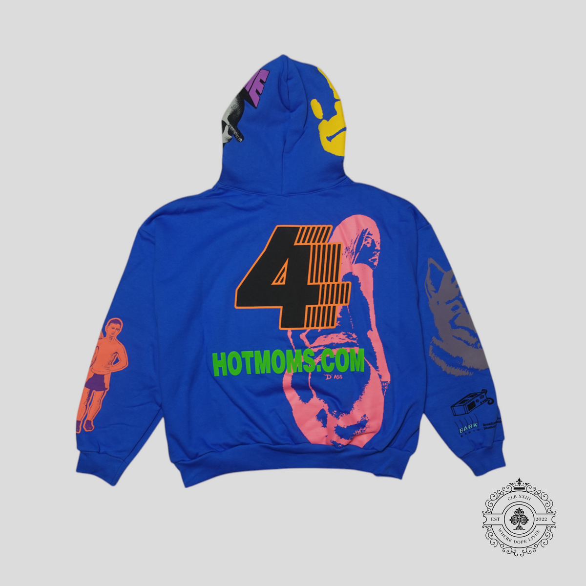 Drake Related FATD Hoodie in Blue