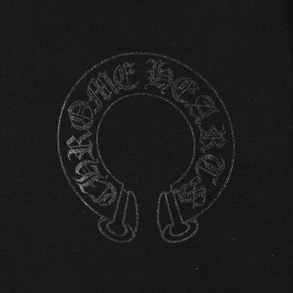 Chrome Hearts Triple Black Floral Sleeve Hoodie