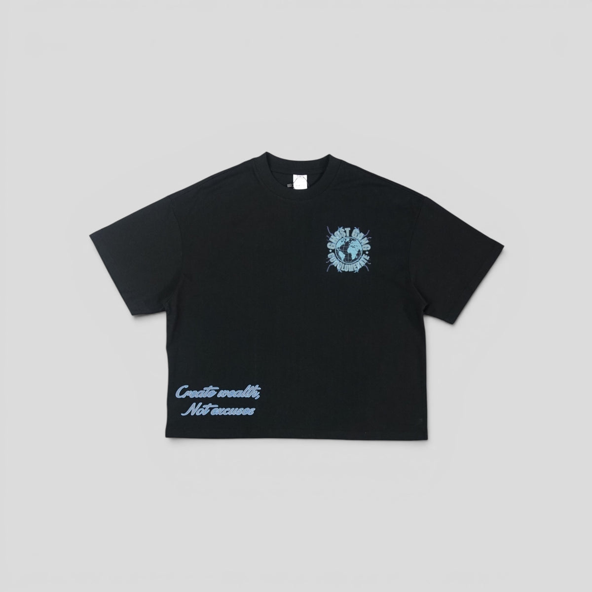 Conglomerate Clothing Stack Szn Tour Tee in Black