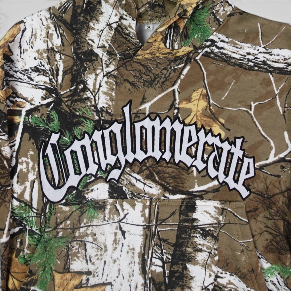Conglomerate Clothing Camo Logo Hoodie