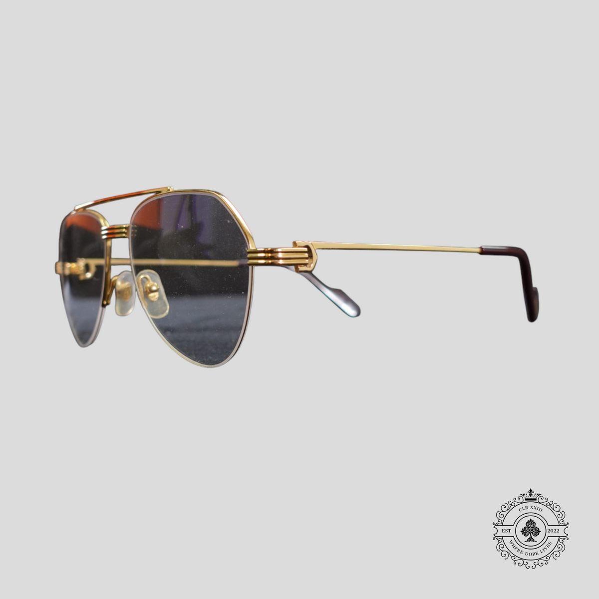 Cartier Glasses in Gold