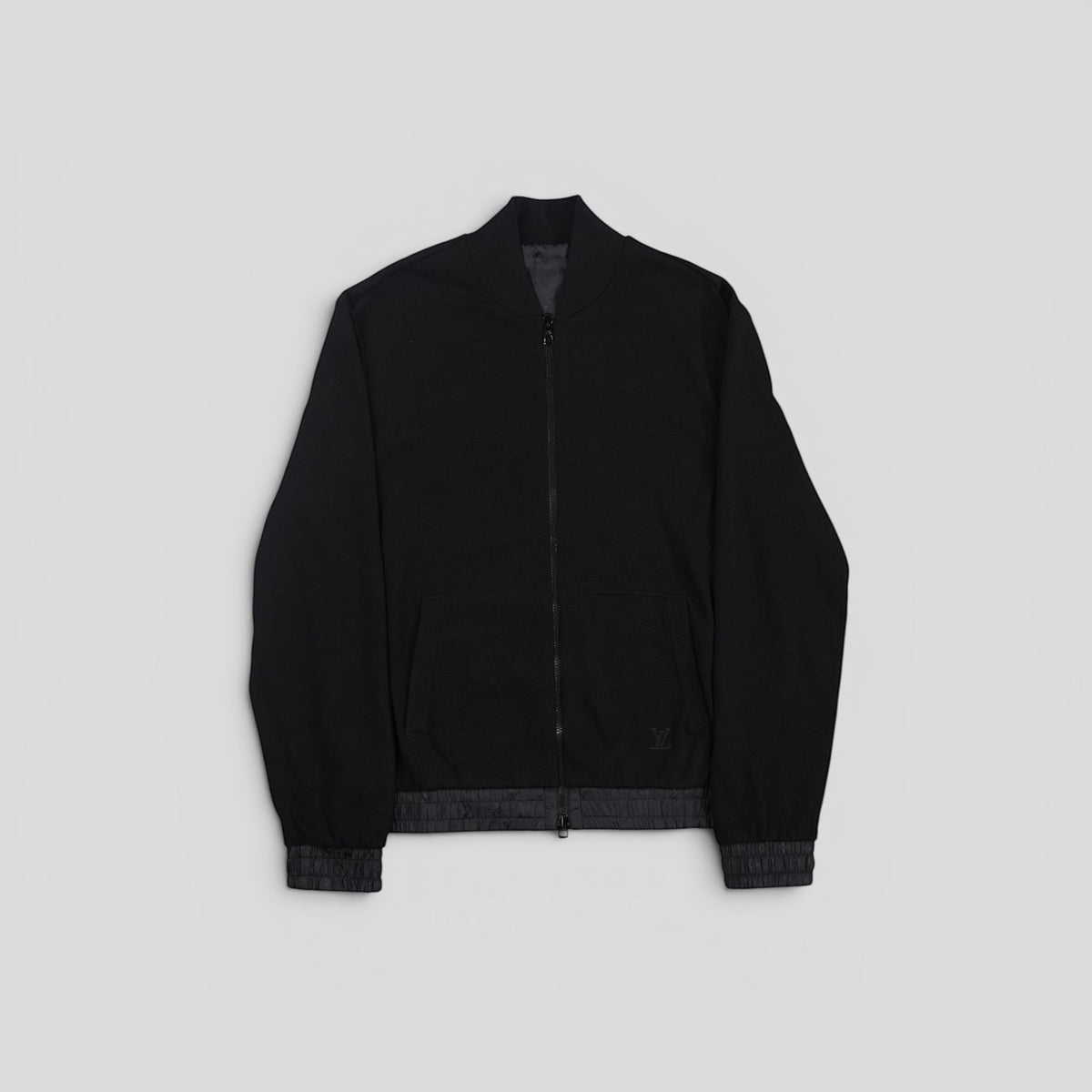 Louis Vuitton Monogram Reversible Light Bomber in Black