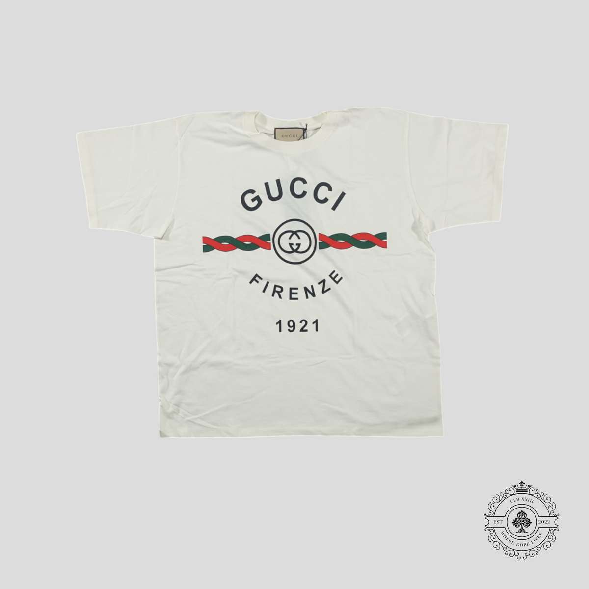 Gucci Firenze 1921 T-Shirt in White