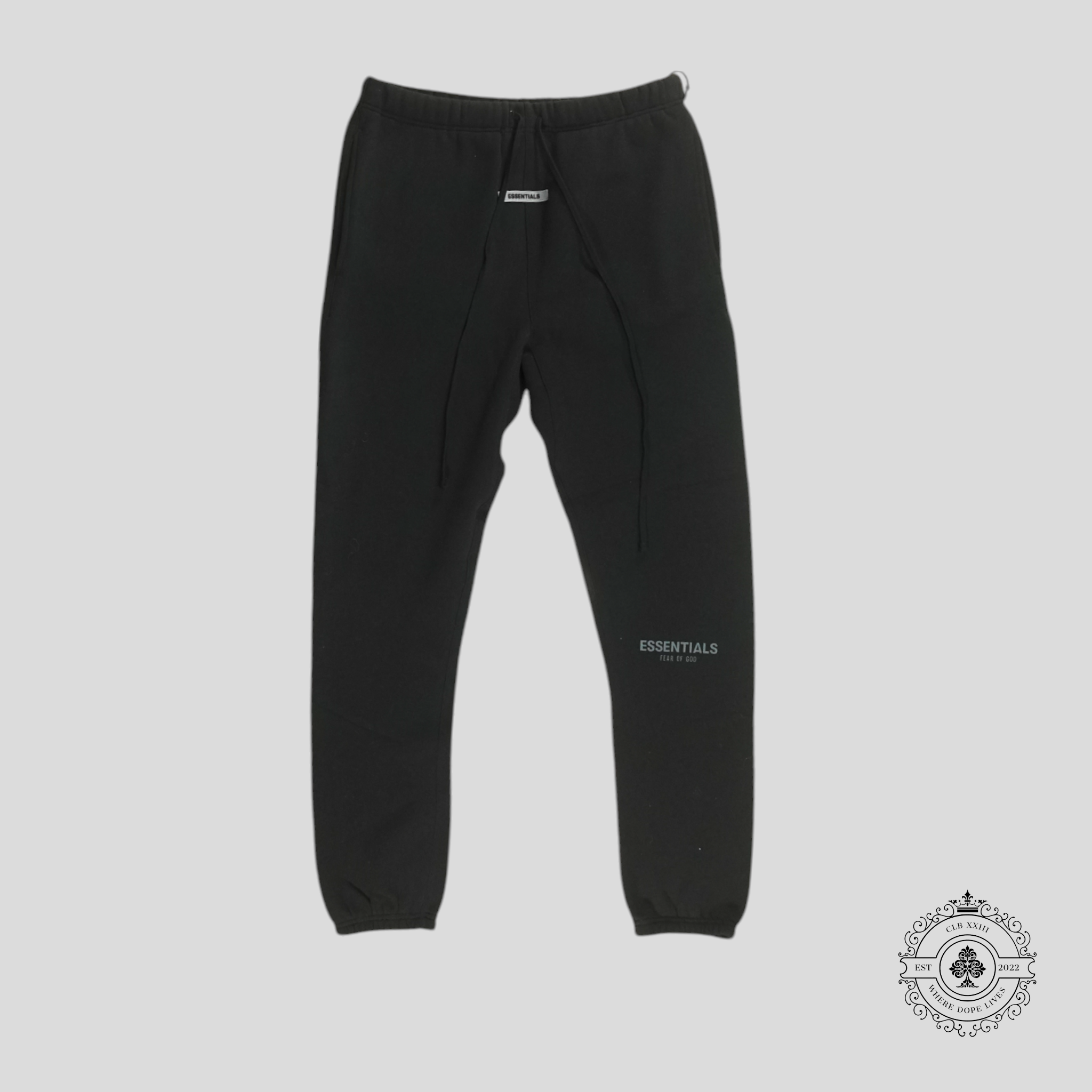 Fear Of God Essentials Sweatpants in Black/Grey