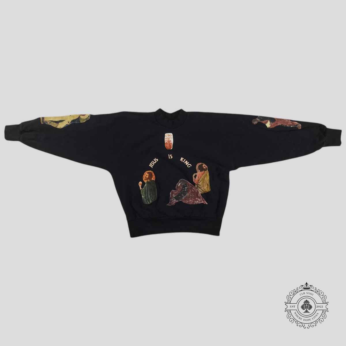 Kanye West Jesus Is King Cross Crewneck