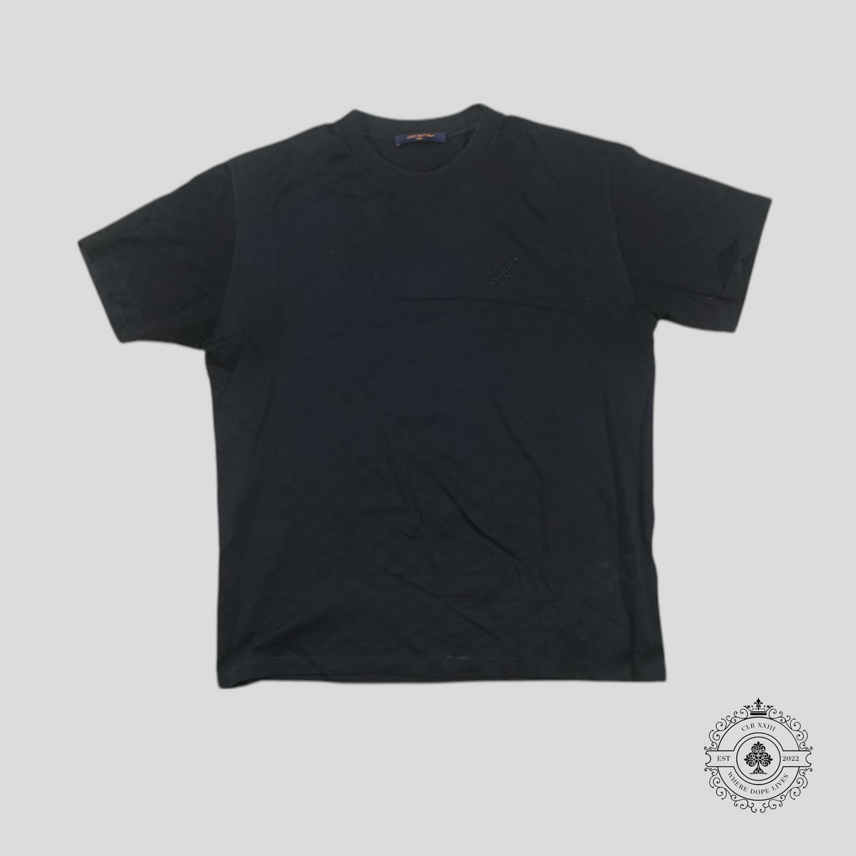 Louis Vuitton Damier Signature T-Shirt in Blue